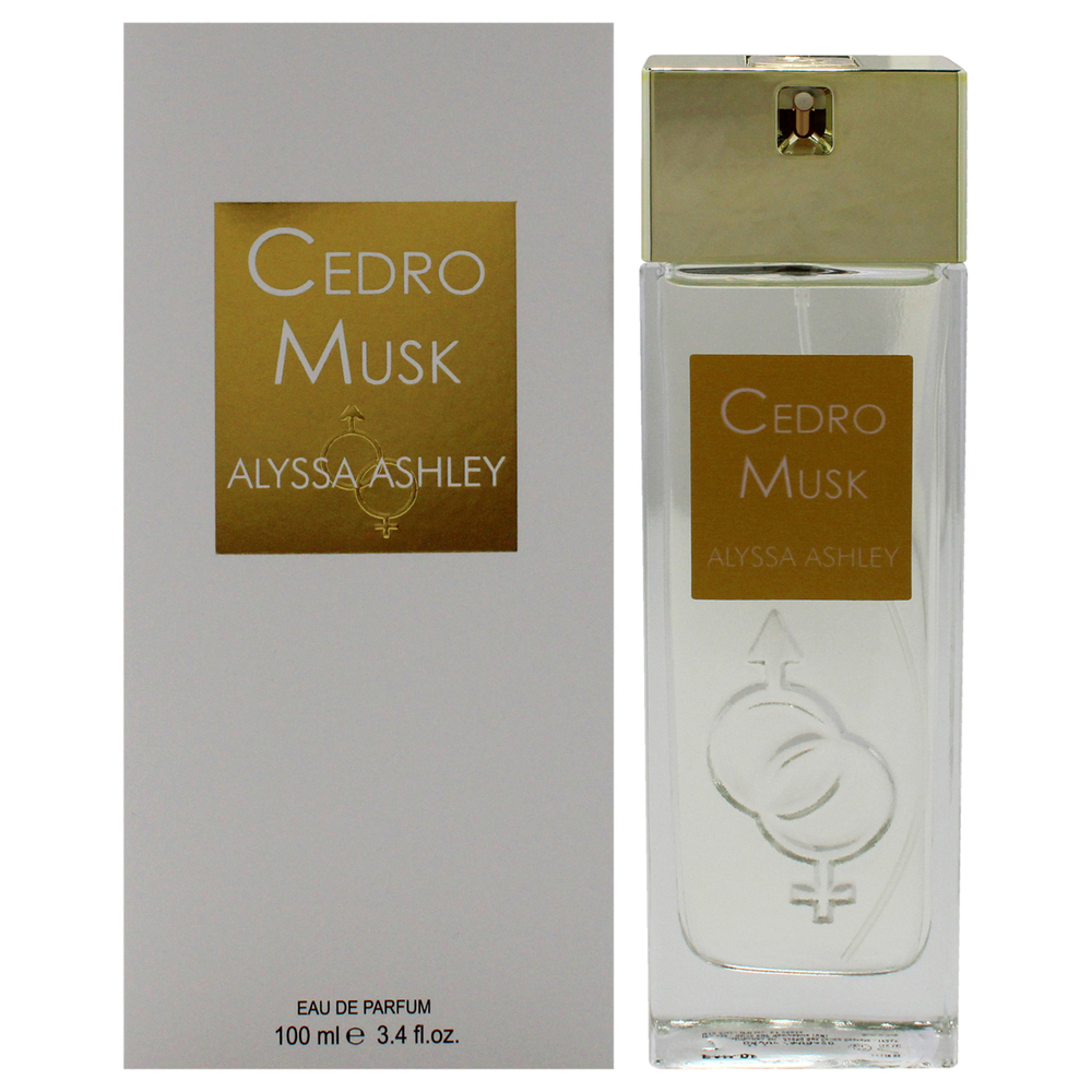Cedro Musk by Alyssa Ashley for Unisex - 3.4 oz EDP Spray